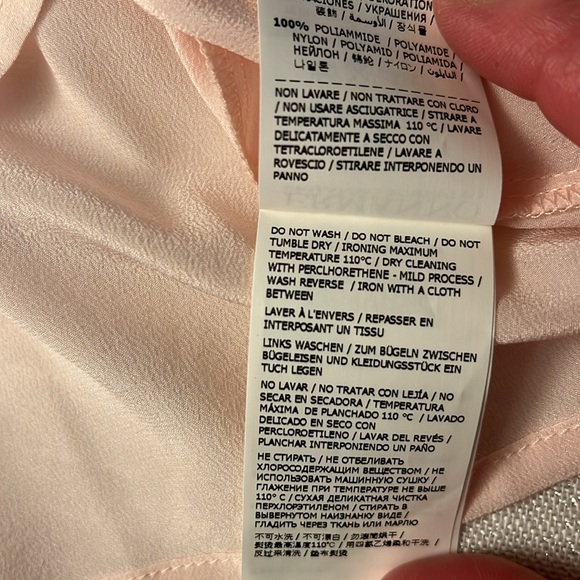 Ermanno Scervino LUXURY Mulberry Silk Blouse Made In Italy 2020 ResortCollection - Picture 11 of 13